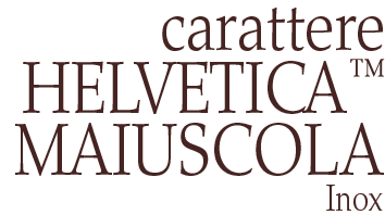 Bertolotti/logo-carattere-Helvetica-Maiuscolo-Inox